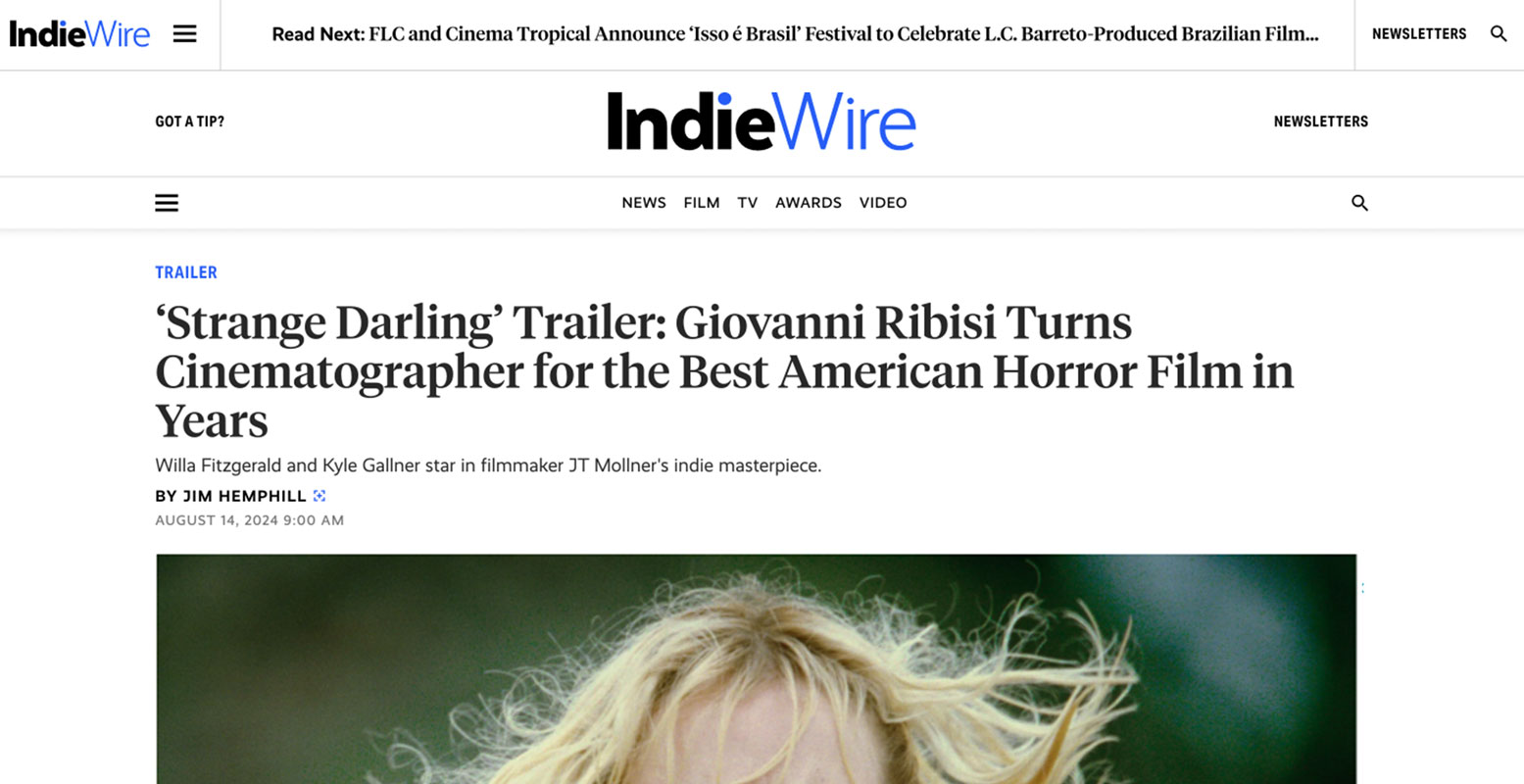 IndieWire Website